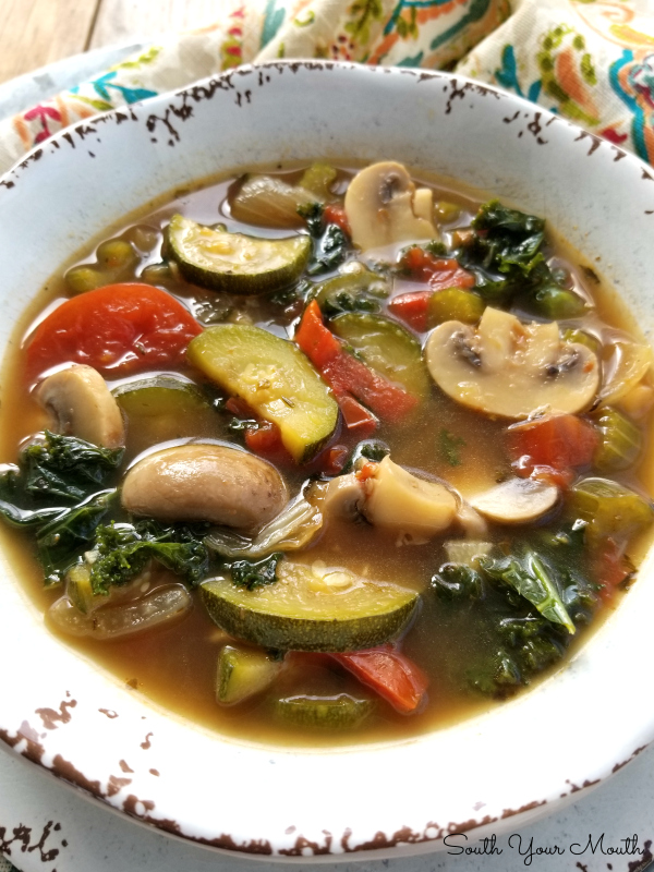 South Your Mouth Roasted Vegetable Soup
