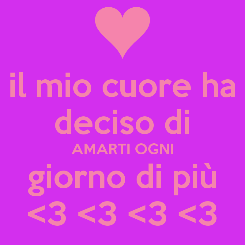 Che La Vita Continua IL MIO CUORE TI APPARTIENE