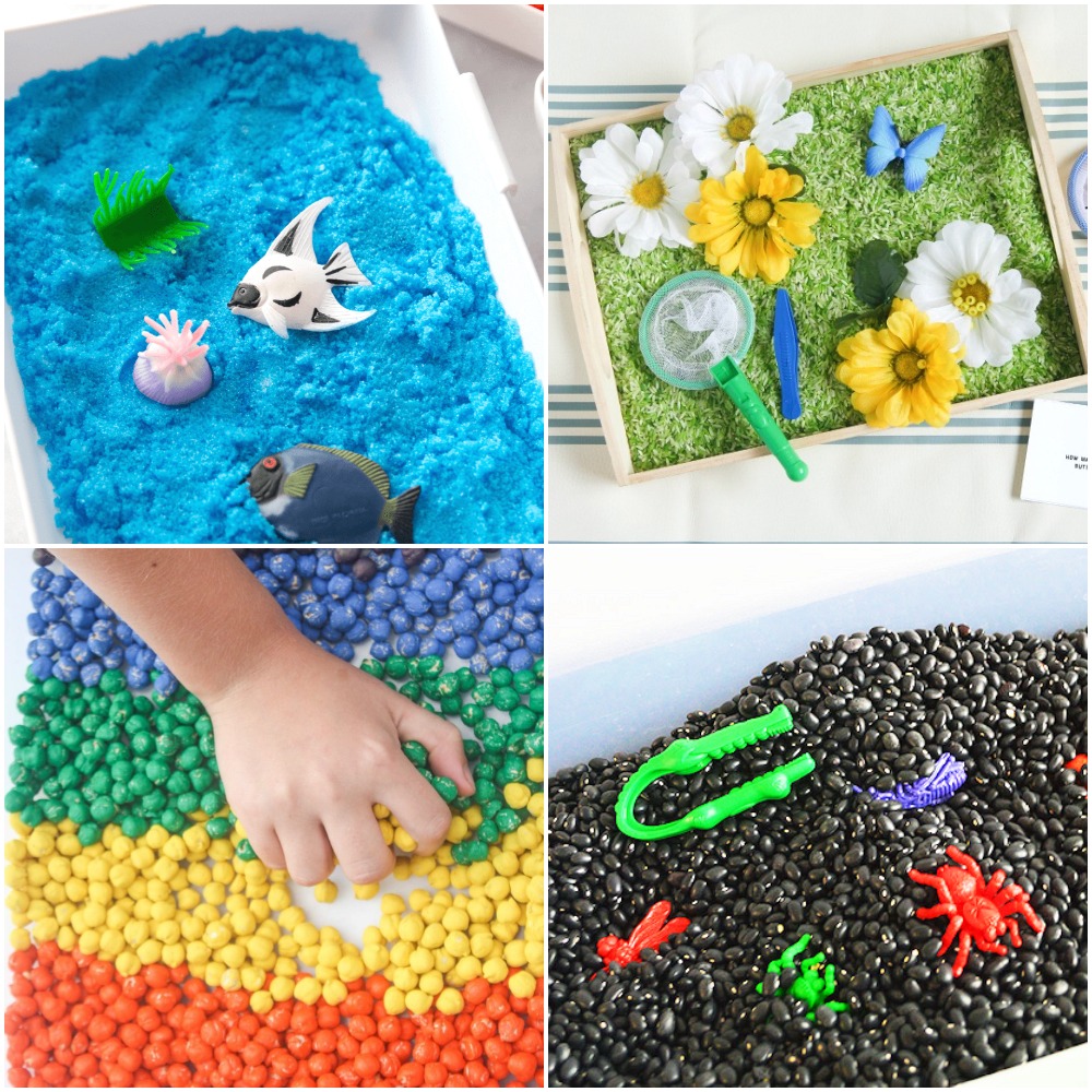20 Super Amazing Sensory Bins Little Kids Will Love