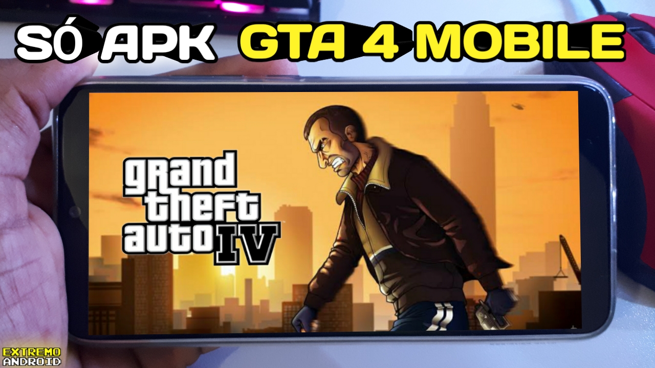 DOWNLOAD GTA IV para ANDROID • versão LEVE pesando 200MB
