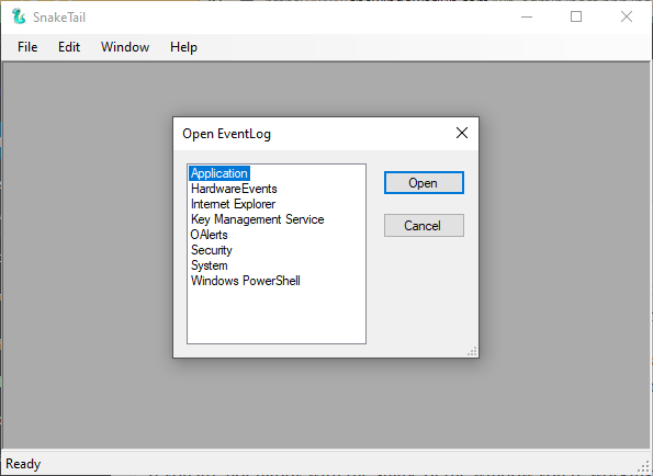 Monitora i file di registro di Windows con SnakeTail