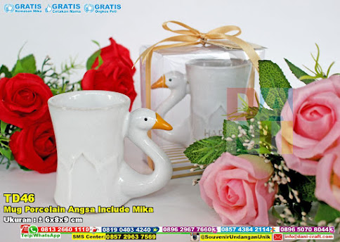 Mug Porcelain Angsa Include Mika