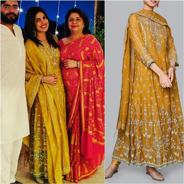 Priyanka Chopra in Anita Dongre