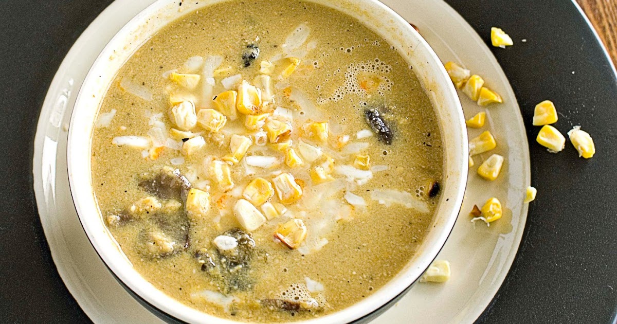 The Hungry Lovers Poblano Corn Chowder