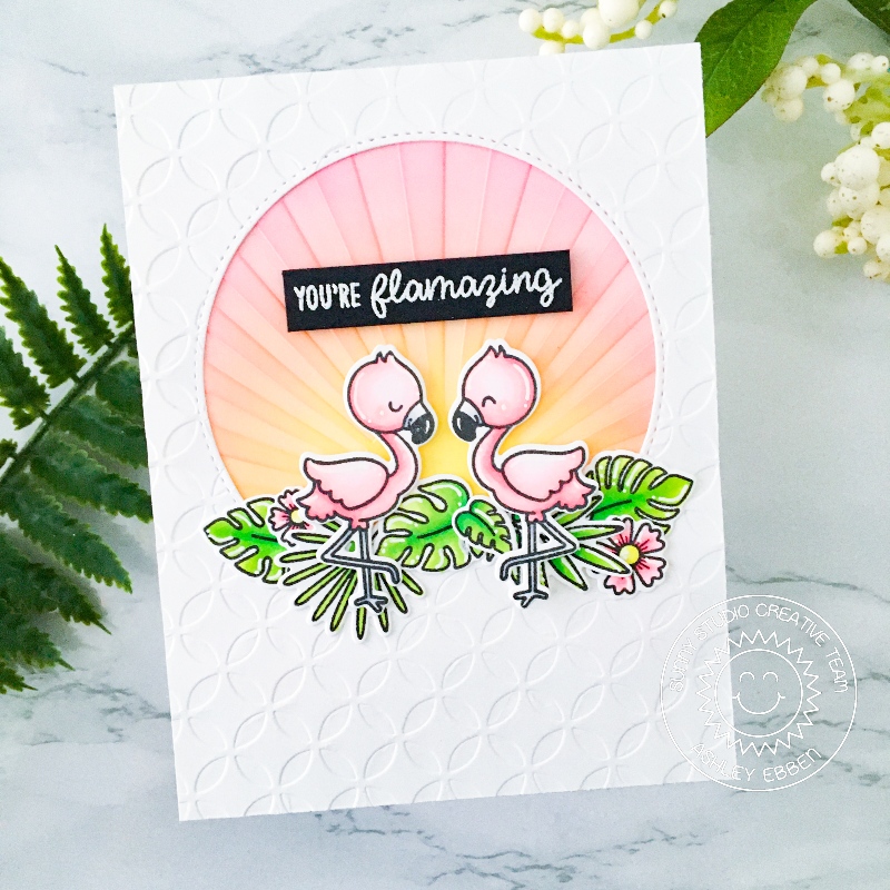 Sunny Studio: Embossing Folder Focused Cards with Ashley and Mayra