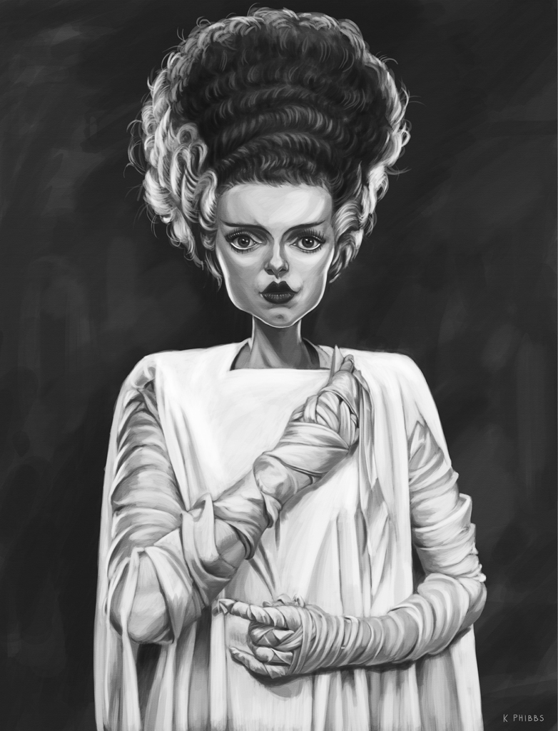 Art Of Phibbs Bride of Frankenstein