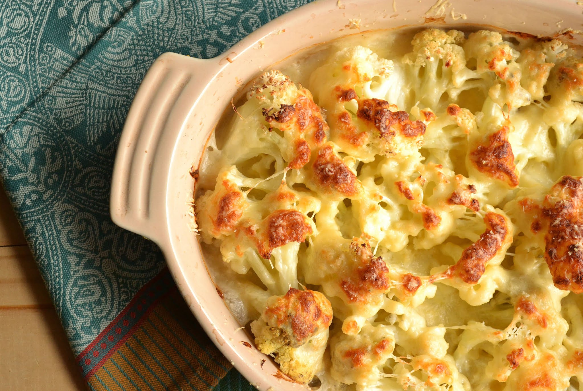 Couveflor gratinada fácil Amando Cozinhar