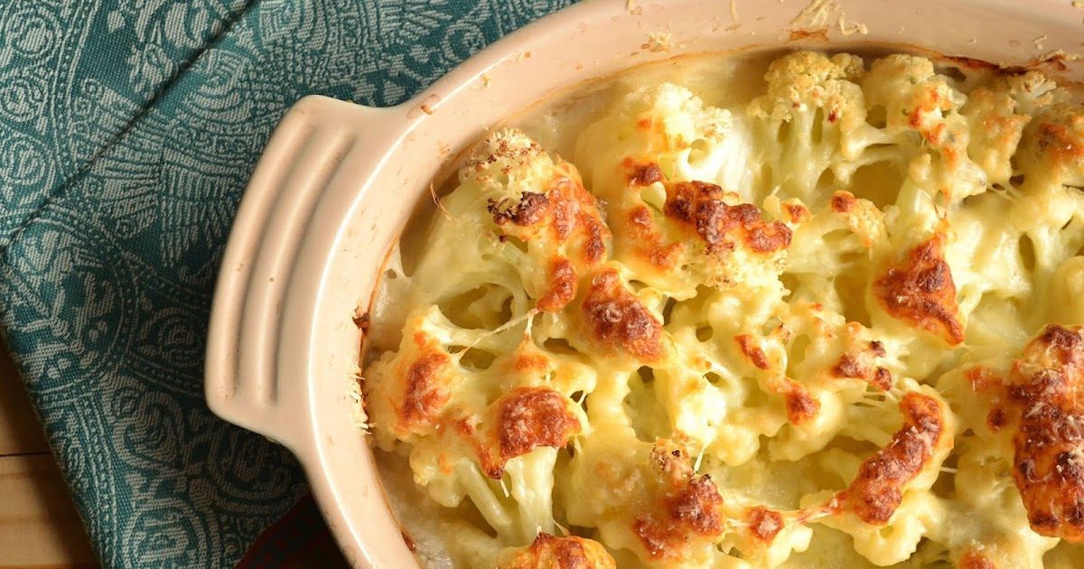 Couveflor gratinada fácil Amando Cozinhar