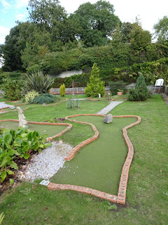 Miniature Golf at Puckpool Park in Ryde on the Isle of Wight