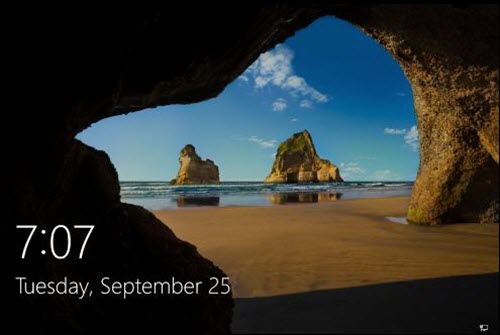 schermata di accesso di Windows 10 non mostra upr