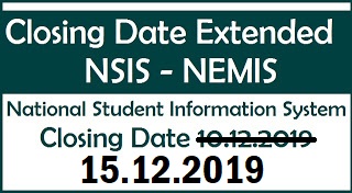 Closing Date Extended - NSIS 