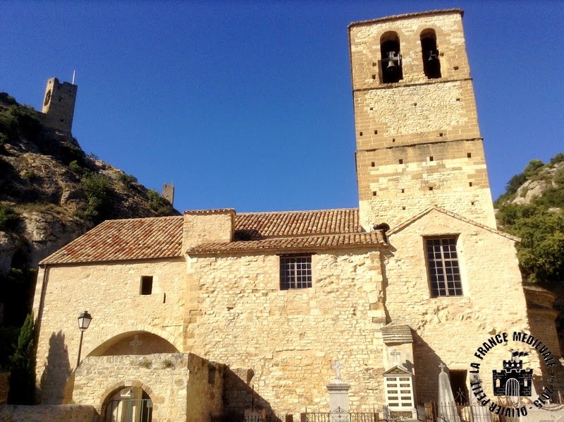 LA FRANCE MEDIEVALE: MORNAS (84) - Eglise Notre-Dame du Val-Romigier