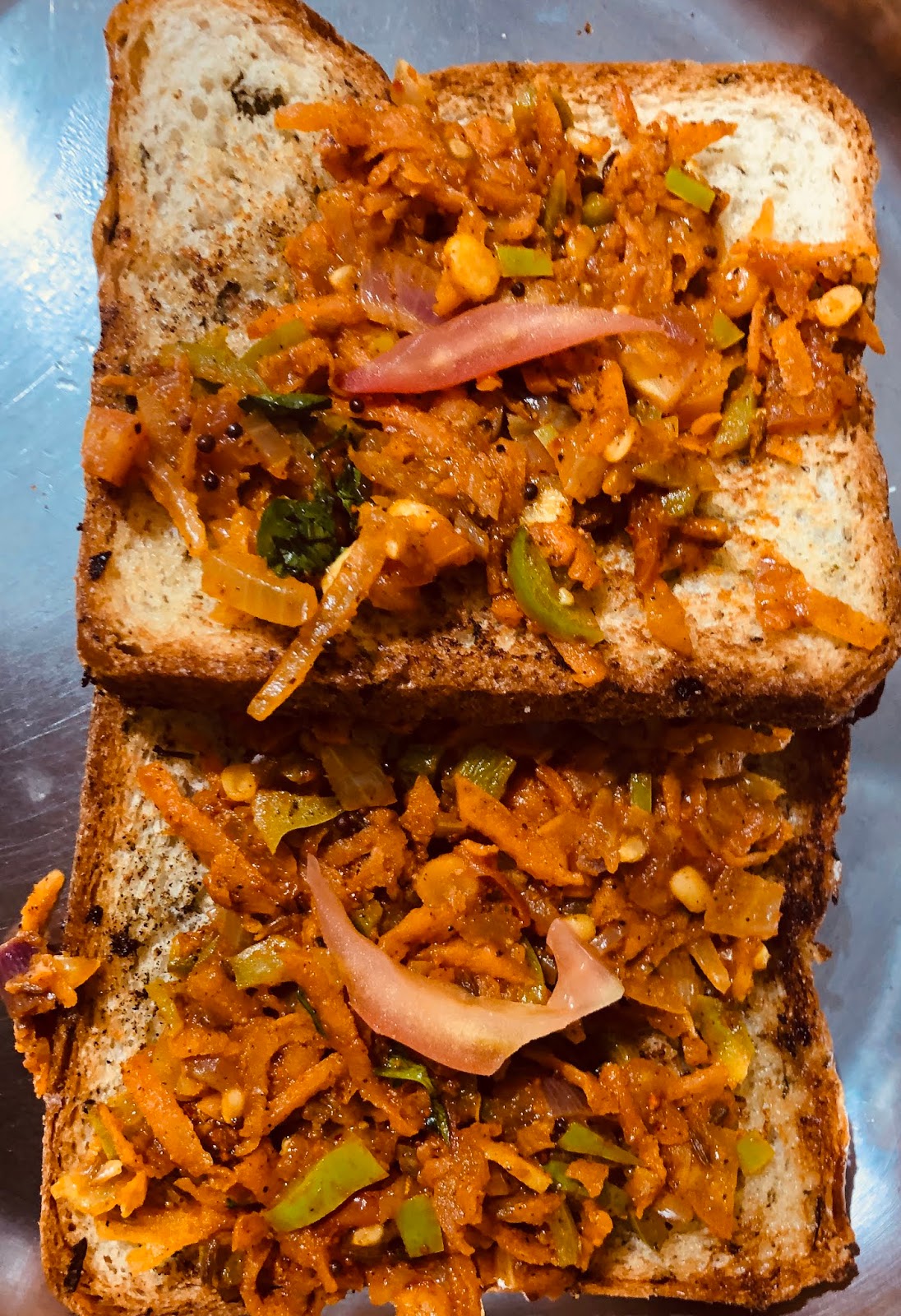 Iyengar Bread Toast | Smitha Shrisha's Carpe Diem Spicy Eats