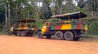 RUSSIAN TRUCKS IN ESCAMBRAY MOUNTAINS