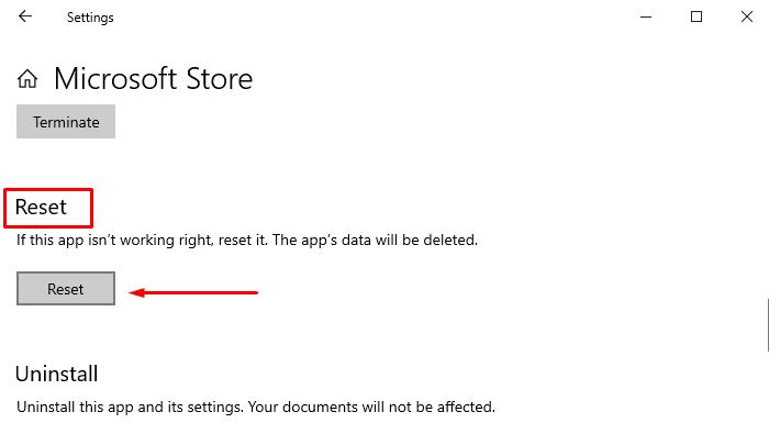 Correggi l'errore di Windows Store 0x80D05001