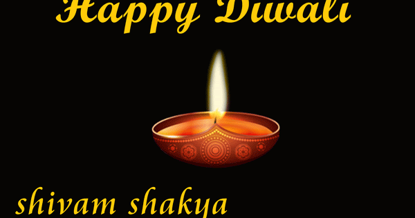 Happy Diwali By Shivam Shakya (graphics Designer)