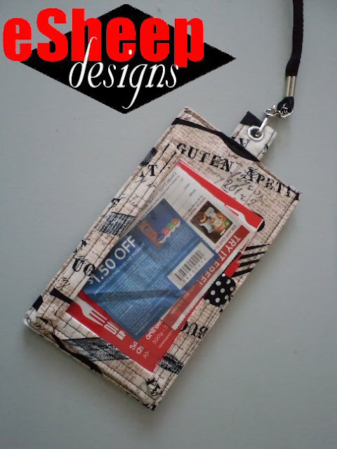 Shopping List & Coupon Holder by eSheep Designs