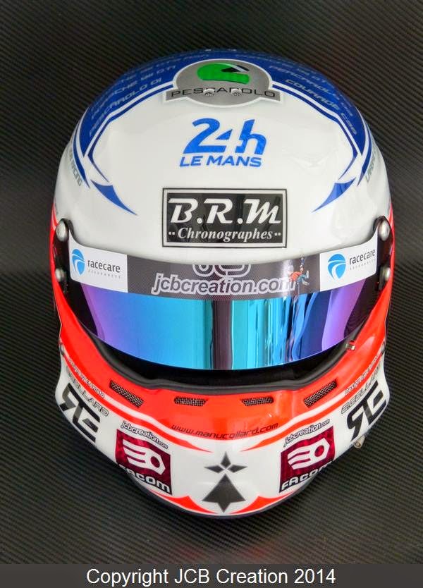 Racing Helmets Garage: Stilo ST4 M.Collard 24 Hours Le Mans 