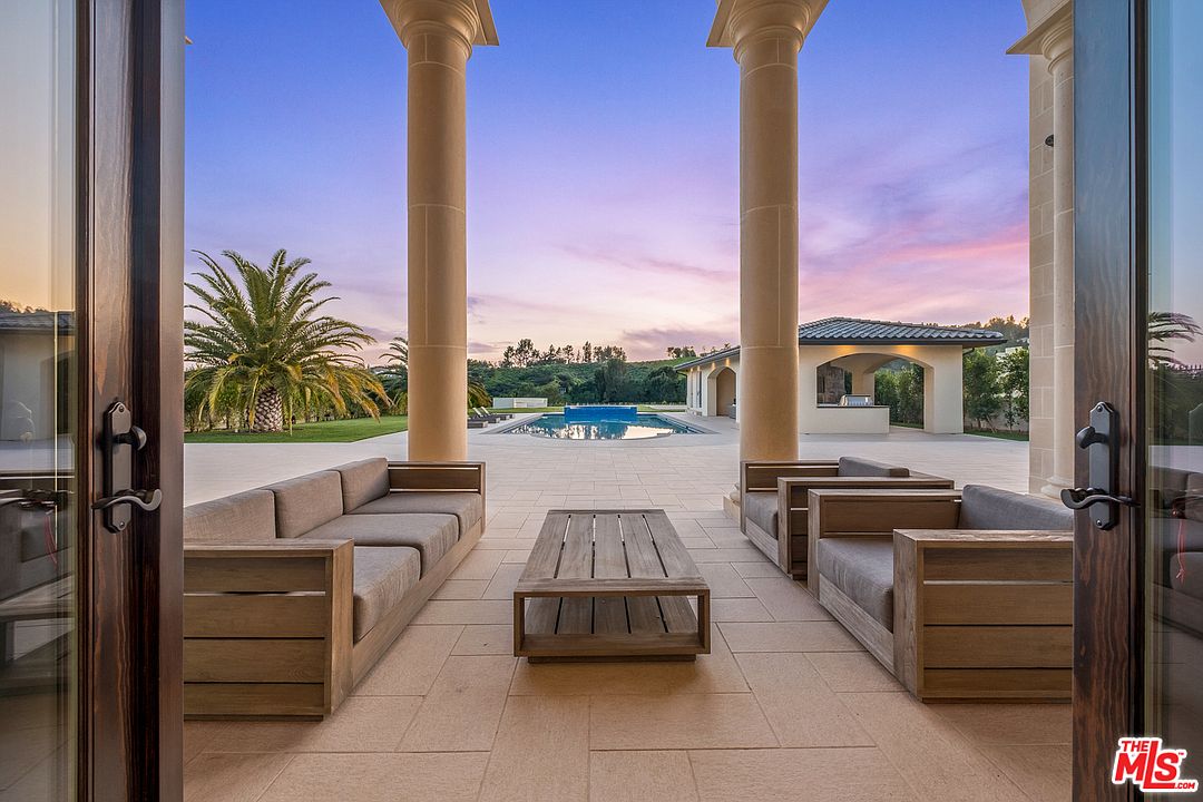 10,000 Square Foot MediterraneanStyle Stone Mansion In Granada Hills