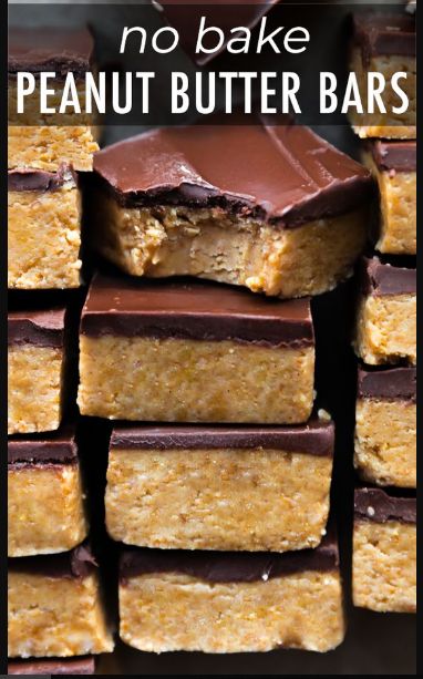 These no-bake chocolate peanut butter bars are incredibly decadent and made from only 5 ingredients