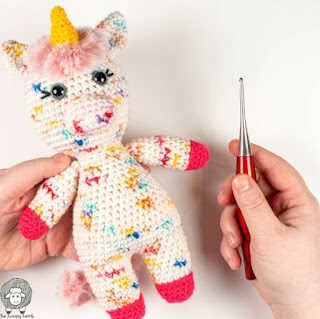 PATRON GRATIS UNICORNIO AMIGURUMI 43005