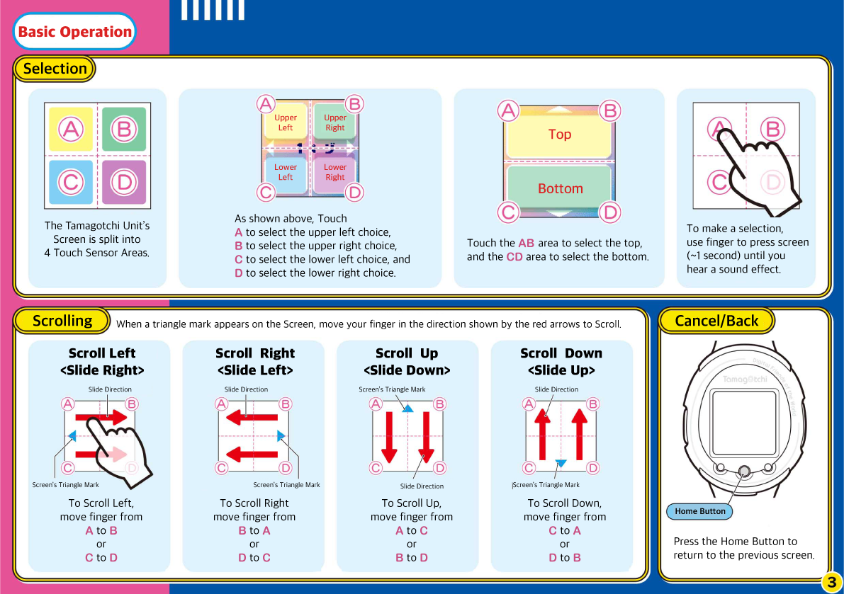 Welcome to Gotchi Garden! : Tamagotchi Smart - English Instruction Manual