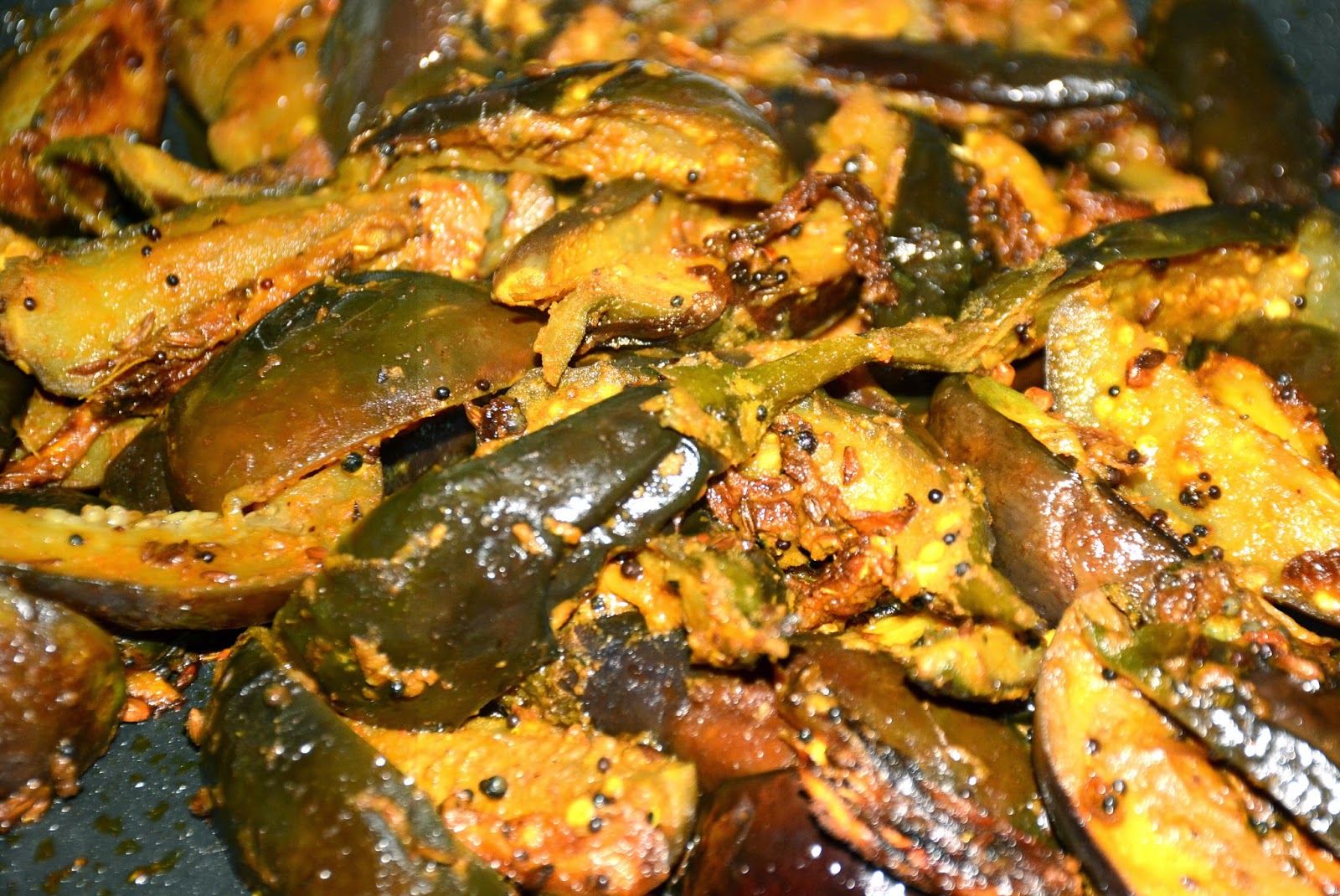 Nepali Tummy!! Pan Fried Eggplant Recipe!!