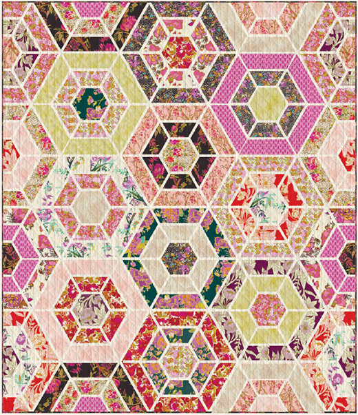 Just Marvelous Quilt designed by Bari J. of Live art gallery fabrics