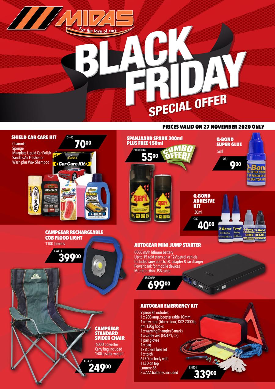 Midas Black Friday Deal 2