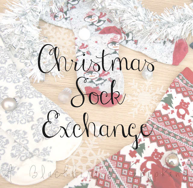 Christmas Sock Exchange Last Call A Blackbird's Epiphany UK Women's Fitness and Fantasy