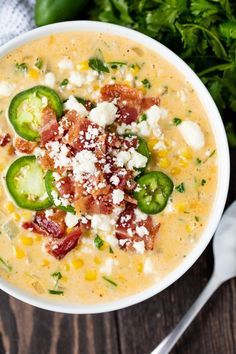 This Mexican Street Corn Soup has all the flavors you love from Mexican street corn all bundled up into one comfort food soup that is to die for!