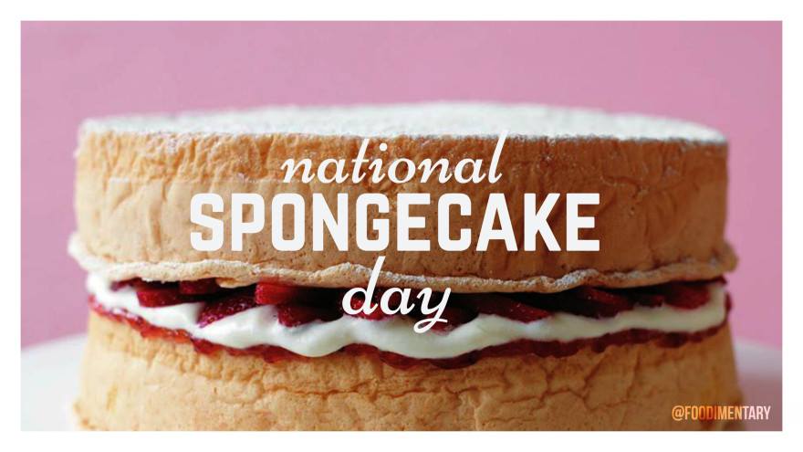 National Sponge Cake Day