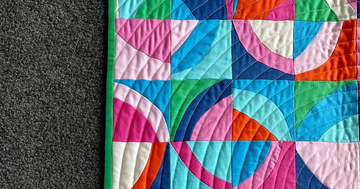 Improv Curve Quilt Samelia's Mum