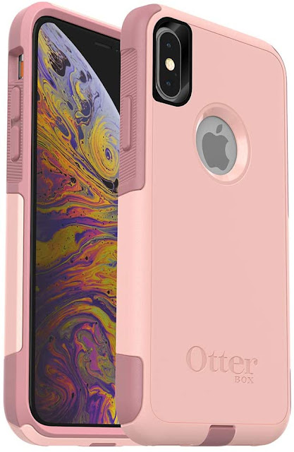 Otterbox Commuter Series Case for Iphone Xs & Iphone X - Retail Packaging - Ballet Way (Pink Salt/Blush)