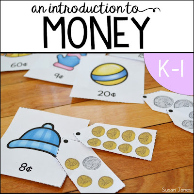 Susan Jones Teaching: Money Activities for Kindergarten and 1st Grade!