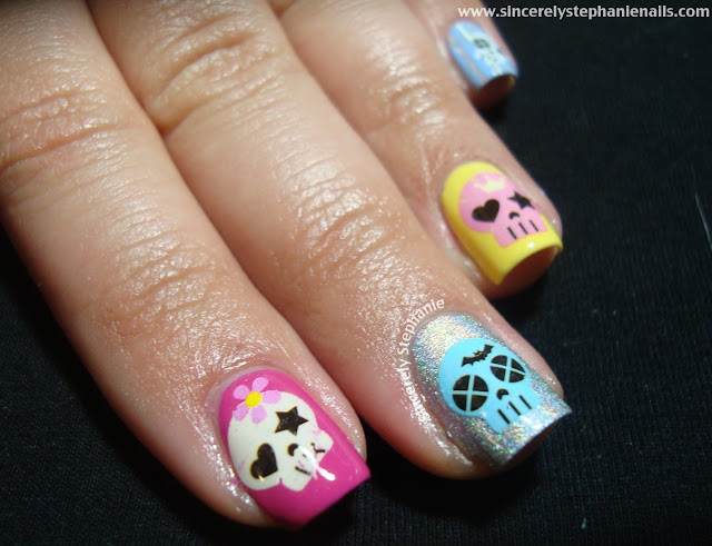 skull water decals