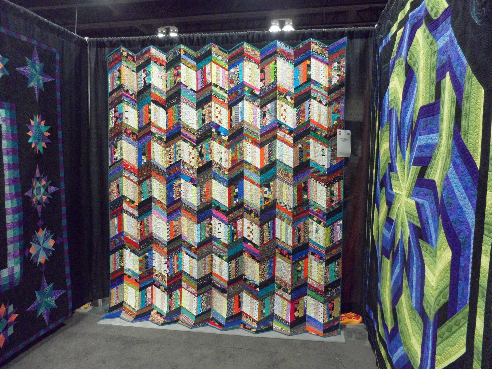 String Thing Along String Quilts at the AQS Paducah Quilt Show