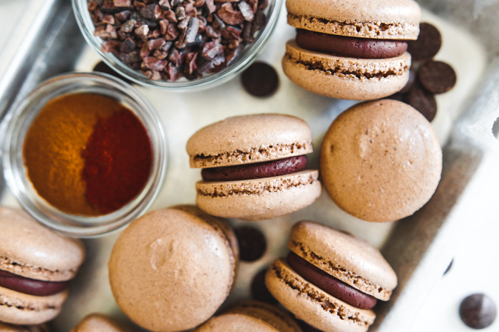  I know I say certain recipes are my favorite Mexican Chocolate Macarons