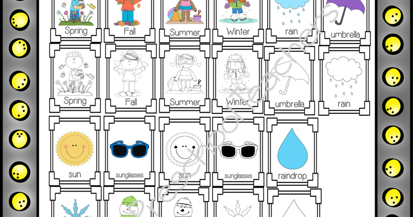 ESL/EFL Preschool Teachers: Seasons for Preschool ELL