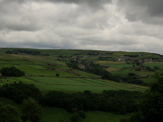 Luddenden Valley, West Yorkshire, between rain. July 1st 2020