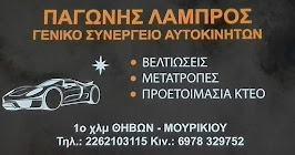 ΠΑΓΩΝΗΣ ΛΑΜΠΡΟΣ , ΓΕΝΙΚΟ ΣΥΝΕΡΓΕΙΟ ΑΥΤΟΚΙΝΗΤΩΝ