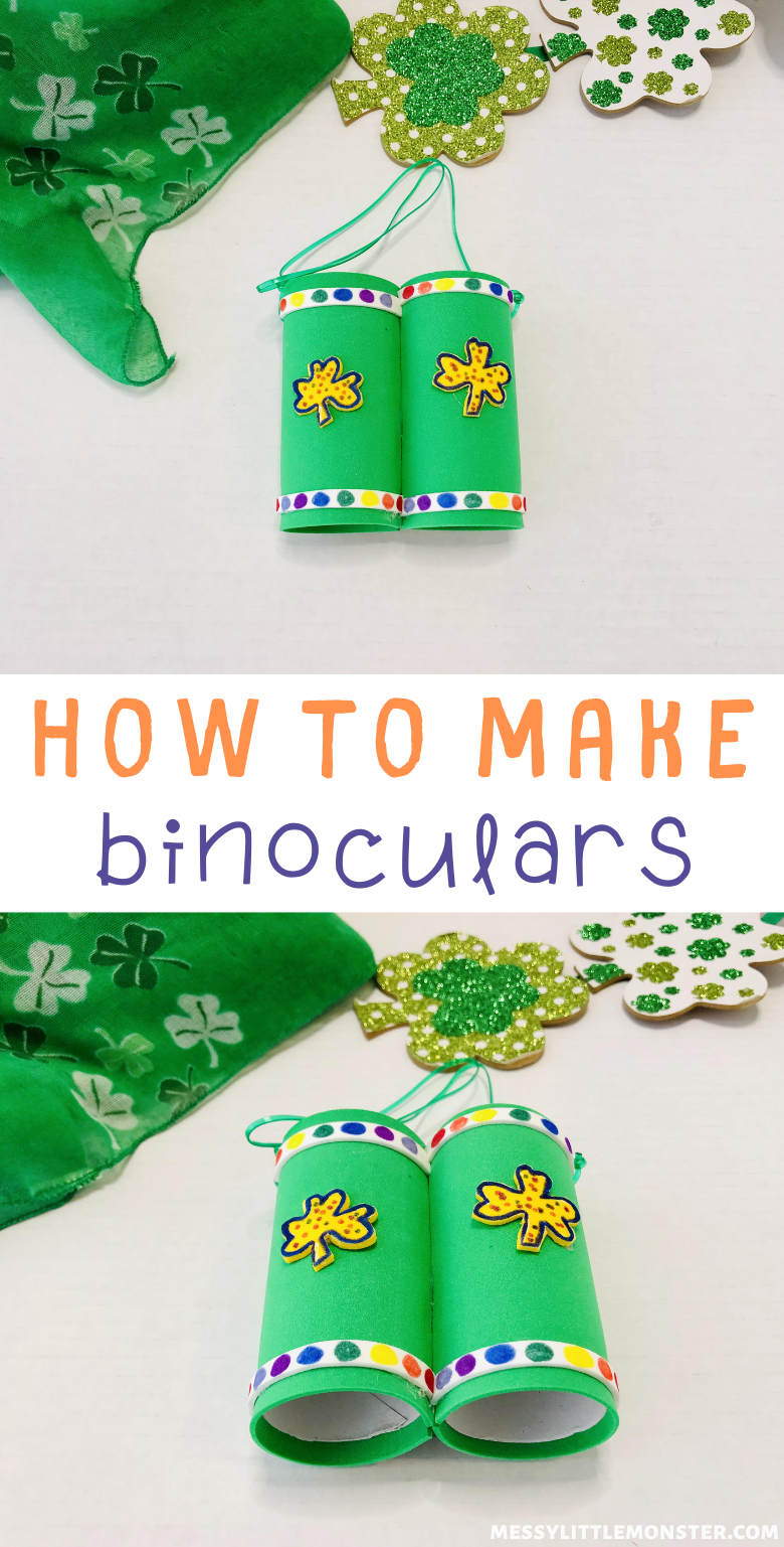 How to Make Binoculars Craft Messy Little Monster