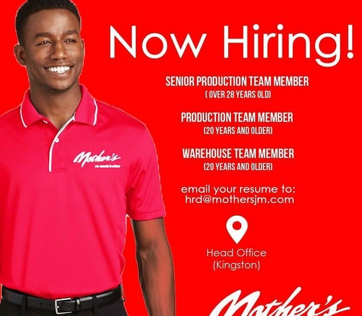 I Need A Job Jamaica Fast Food/ Foodservice Job Openings