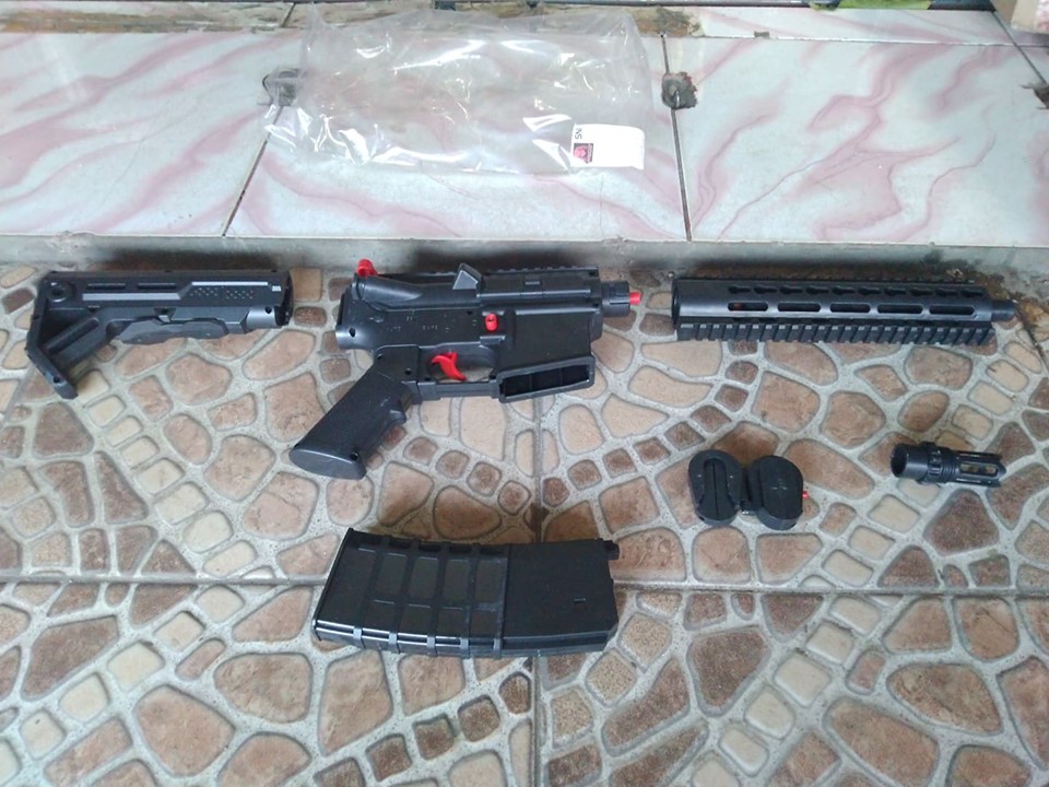 Review Unit Airsoft Gun Spring M4 Predator (Karabin)