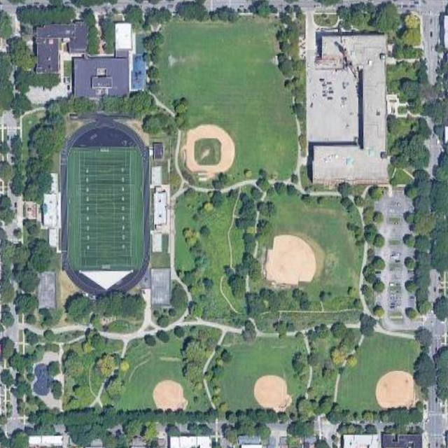 Winnemac Park  Satellite View