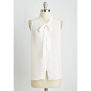 Zephyr than Ever Top in white from Modcloth