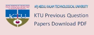 CFF KTU Question Paper 2018-2019 PDF download and Syllabus 2020