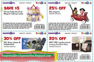 Free Printable Toys R Us Coupons