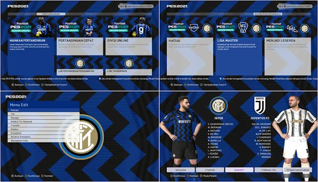 Inter Milan Graphic Menu 2021 Pes 2017 Pes Belgium Glory