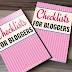 Checklists for Bloggers! Creating Passive Income Even as a New Blogger!